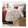 LAURA ASHLEY Lewcombe Terracotta Pair of Pillowcases
