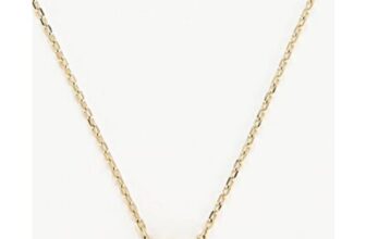 LE DIAMANTAIRE 9ct Yellow Gold 0.08ct Diamond Pendant Necklace
