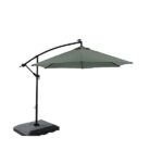 LED 3.01m Green Cantilever parasol with Base & cover – Special Buy – Once Theyre Gone, Theyre Gone