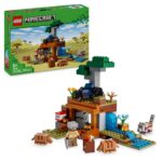 LEGO 21269 Minecraft The Armadillo Mine Expedition – Interactive Toy with Cave Spider and Wolf Figures, plus a TNT Function