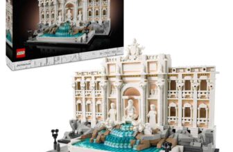 LEGO Architecture Trevi Fountain – Baroque Monument Model Kit with Palazzo Poli Facade & Minifigure Sculptures 21062 – prime day deal