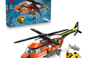 LEGO City Coast Guard Helicopter Toy Building Set 60503