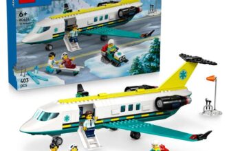 LEGO City Emergency Air Ambulance Airplane 60465 – Prime Exclusive