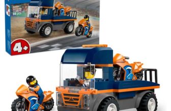 LEGO City Motorcycle Transporter 60491