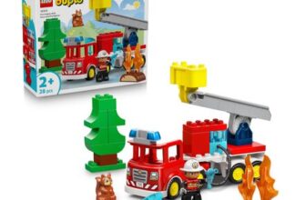 LEGO DUPLO Fire Engine with Hose and Firefighter