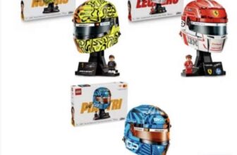 LEGO Editions Vehicles F1 Helmet Assortment – Models 43014 / 43017 / 43023