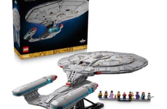 LEGO Icons Star Trek U.S.S. Enterprise-D Display Model 10356