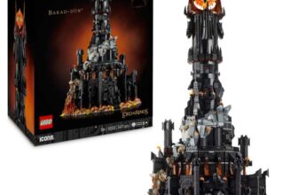 LEGO Icons The Lord of the Rings: Barad-dûr – 10333 (Early Prime Day Deal – Prime Members Only)