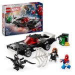 LEGO Marvel Spider-Man vs. Venom Muscle Car with 3 Super-Hero Minifigures (Prime Deal)