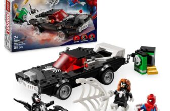LEGO Marvel Spider-Man vs. Venom Muscle Car with 3 Super-Hero Minifigures (Prime Deal)