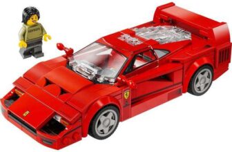 LEGO Speed Champions 76934 Ferrari F40 Supercar Set – Free C&C