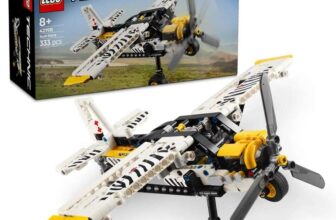 LEGO Technic Bush Plane Building Toy Set for Kids 42198