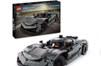 LEGO Technic Koenigsegg Jesko Absolut Grey Hypercar 42173 – Free Collection