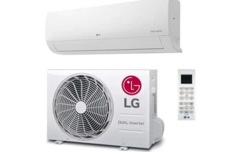 LG DualCool Pro DCPRO-WZ12 A 12000 BTU Smart Wall Mounted Split Air Conditioner with Heat Pump