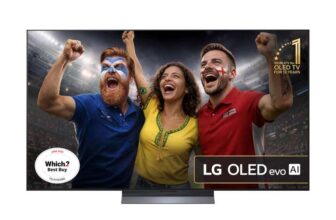 LG OLED65C55LA 65-Inch OLEDevo 4K UHD Smart TV – with Prime