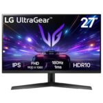 LG UltraGear Gaming Monitor 27GS60F, 27 Inch, 1080p, 180Hz, 1ms Response Time, IPS Display, HDR 10 (Prime Exclusive)