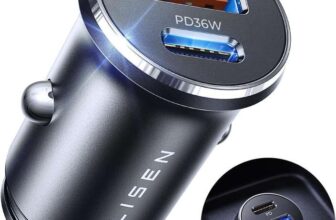 LISEN 69w Car Charger USB C PD Fast Charge USB Charger All Metal & Smallest sold by B King – Prime Deal