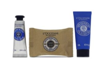 LOccitane Shea Body Cream 20ml Hand Cream 10ml Soap Set