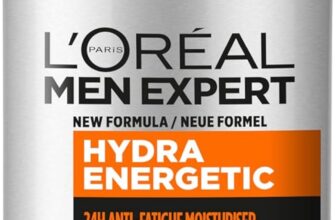 LOréal Men Expert Hydra Energetic XXL Moisturiser, 24H Anti-Fatigue Hydration, Energises Mens Skin, Fighting Signs of Fatigue with Vit C & Protein, Fast-absorbing even on beards, 100ml