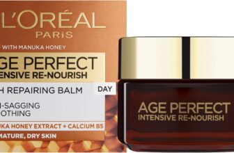 LOreal Paris Age Perfect Intensive Renourish Manuka Honey Day Cream, Deeply Nourishes & Replenishes Mature & Dry Skin, Skin feels Soothed & Appears Radient, 50ml