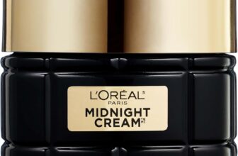 LOréal Paris Night Cream for Skin Repair, Age Perfect Cell Renew Midnight Cream, Antioxidant Recovery Complex for Firm & Radiant Skin, Reduces Wrinkles, Neohesperidin and Vitamin E, 50ml