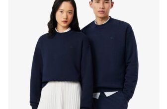 Lacoste Loose Fit Heavy Fleece Sweatshirt