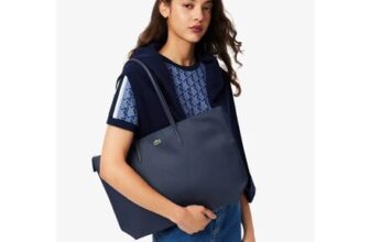 Lacoste Online Only Zip Detail Top Handle Shopper Tote Bag