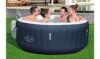 Lay-Z-Spa New York 4 Person AirJet Hot Tub & Cover – With Code
