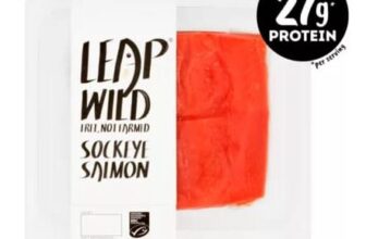 Leap Wild Sockeye Salmon 220g