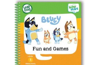 LeapFrog LeapStart Bluey: Fun & Games Book with 25 Activities