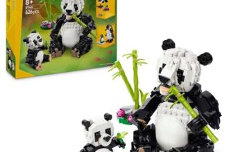 Lego Creator 31165 3-in-1 Wild Animals: Panda Family Set Free C&C