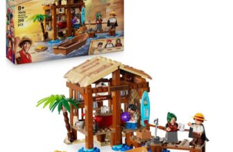 Lego One Piece Windmill Village Hut Toy with a Boat 75636
