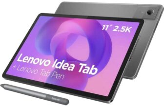 Lenovo Idea Tab 11 90Hz 2.5K Display 128GB Wi-Fi Tablet, Luna Grey Tab Pen – W/Code Sold by AO (UK Mainland)