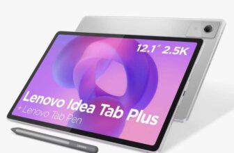 Lenovo IdeaTab Plus Tablet, Android, 12GB RAM, 256GB, 12.1 2.5K, with Tab Pen, Grey