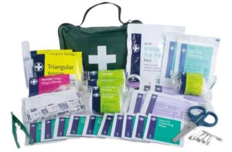 Lewis-Plast Premium First Aid Kit For Home Car Holiday And Workplace – 90 Count