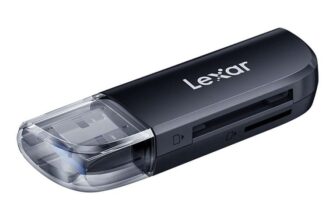 Lexar Dual Slot USB-A Reader for SD/MicroSD/SDHC/SDXC Cards – USB 3.2 Gen 1, Up to 104MB/s,