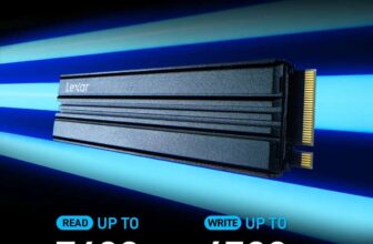 Lexar NM790 2TB PCIe Gen 4 NVMe M.2 SSD with Heatsink – LNM790X002T-RN9NG