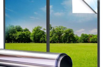 Lifetree Reflective One Way Window Film Heat Control Sun Blocker Window Tint Film Silver 44.5 200cm – Prime Exclusive