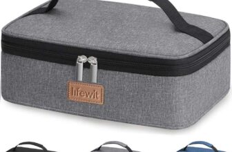 Lifewit Insulated Lunch Bag for Men Women, Thermal Lunch Box Adults, Small Cool Bag Lunch Pail, Grey, 4L