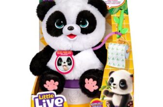 Little Live Pets Panda ChuChu Interactive Pet with 50 Sounds