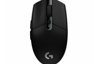 Logitech G305 Wireless Gaming Mouse, HERO 12K Sensor, 6-Programmable-Buttons, PC/Mac