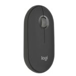 Logitech Pebble Mouse 2 M350s Slim Bluetooth Wireless Mouse, Portable, Lightweight, Customisable Button, Quiet Clicks