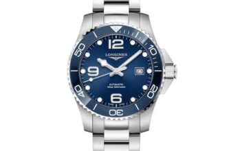Longines HydroConquest Mens Blue Dial & Stainless Steel Bracelet Watch