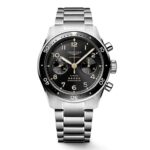 Longines Spirit Flyback 42mm Black Chronograph Dial Bracelet Watch L38214536