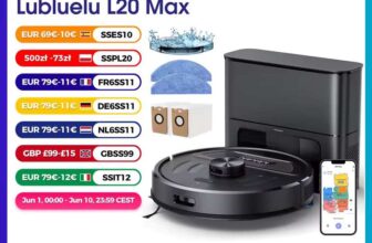Lubluelu L20Max Self-Emptying 3-in-1 Robot Vacuum Mop – 6000Pa with code – Lubluelu Shop Store