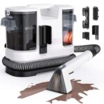 Lubluelu V8 Corded Carpet Cleaner with 15000 Pa Suction, 1400W Hot Water Upholstery & Stain Cleaner Machine – w/Voucher