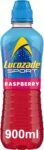 Lucozade Sport Body Fuel – Raspberry 900ml Isotonic sports drink, with Electrolytes and Vitamin B3 Still Bursting with Flavour