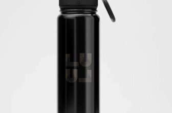 Lululemon Jewelled Back to Life Sport Bottle 24oz Straw Lid