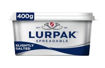 Lurpak Slightly Salted Spreadable Butter