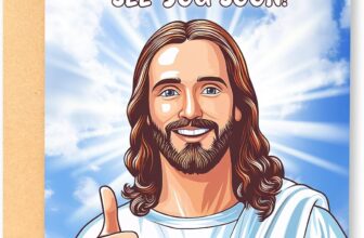 Lustige Geburtstagskarten für Männer, Frauen, Ehemann, Ehefrau, Bruder, Schwester, besten Freund, Vater, Mama und jeden Jesus Geburtstagskarte